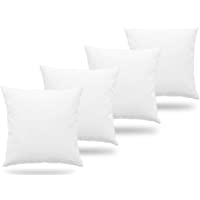 4 Rellenos cojines sofa hipoalergénicas para funda cojines decoracion y para almohadas de cama (Pack 4 30x50)